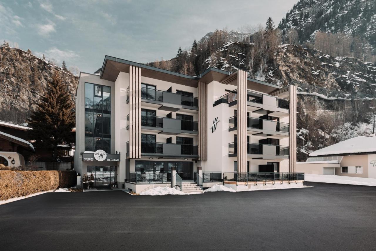 Vier Studios & Restaurant Längenfeld Buitenkant foto