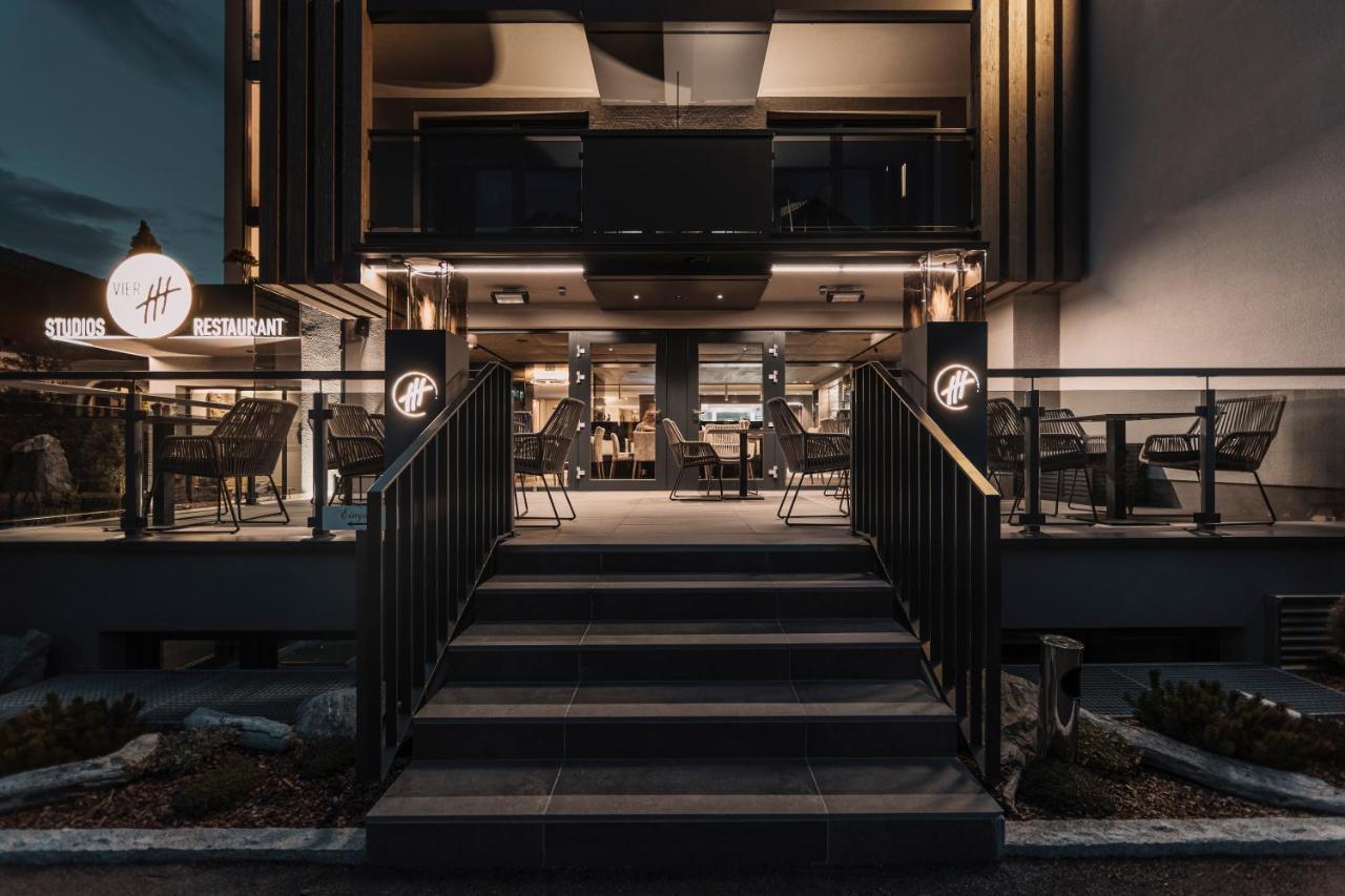 Vier Studios & Restaurant Längenfeld Buitenkant foto