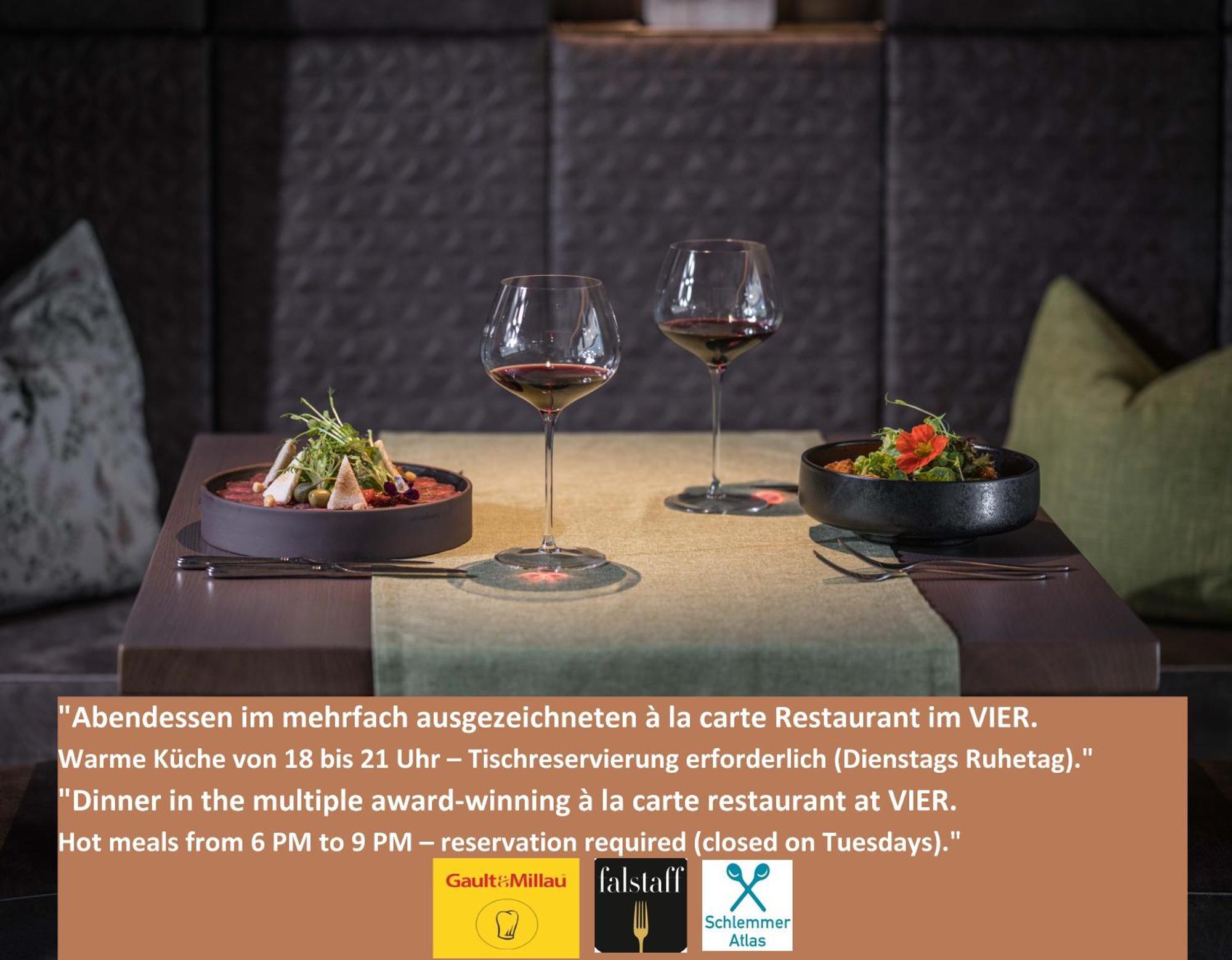 Vier Studios & Restaurant Längenfeld Buitenkant foto